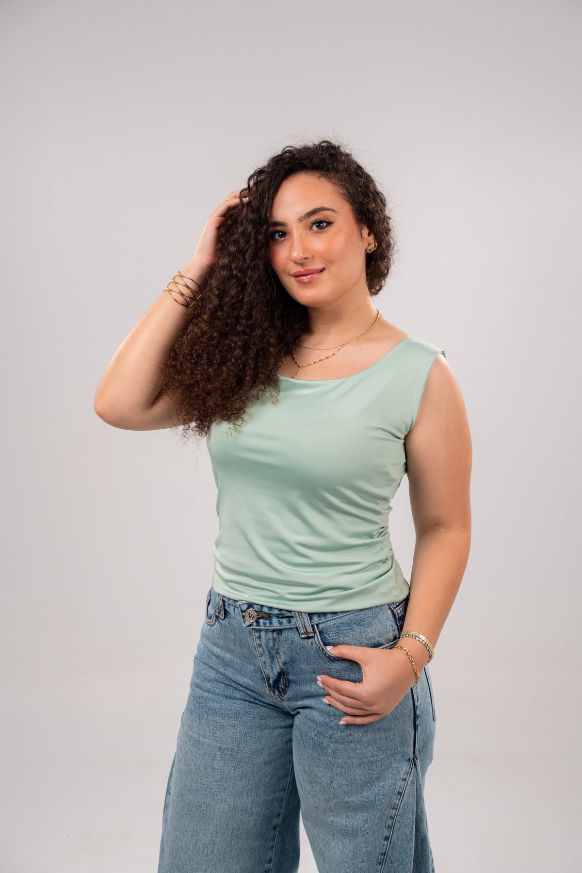 Square Neck Cut Top