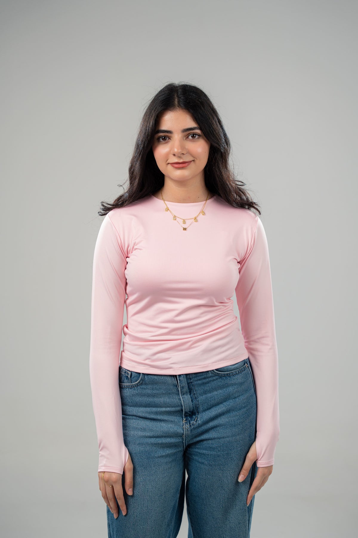 Crew Neck Long Sleeve