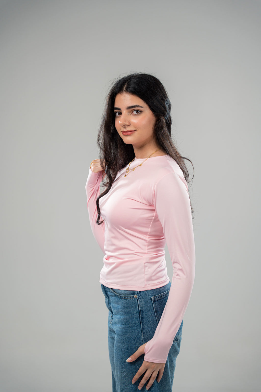 Crew Neck Long Sleeve