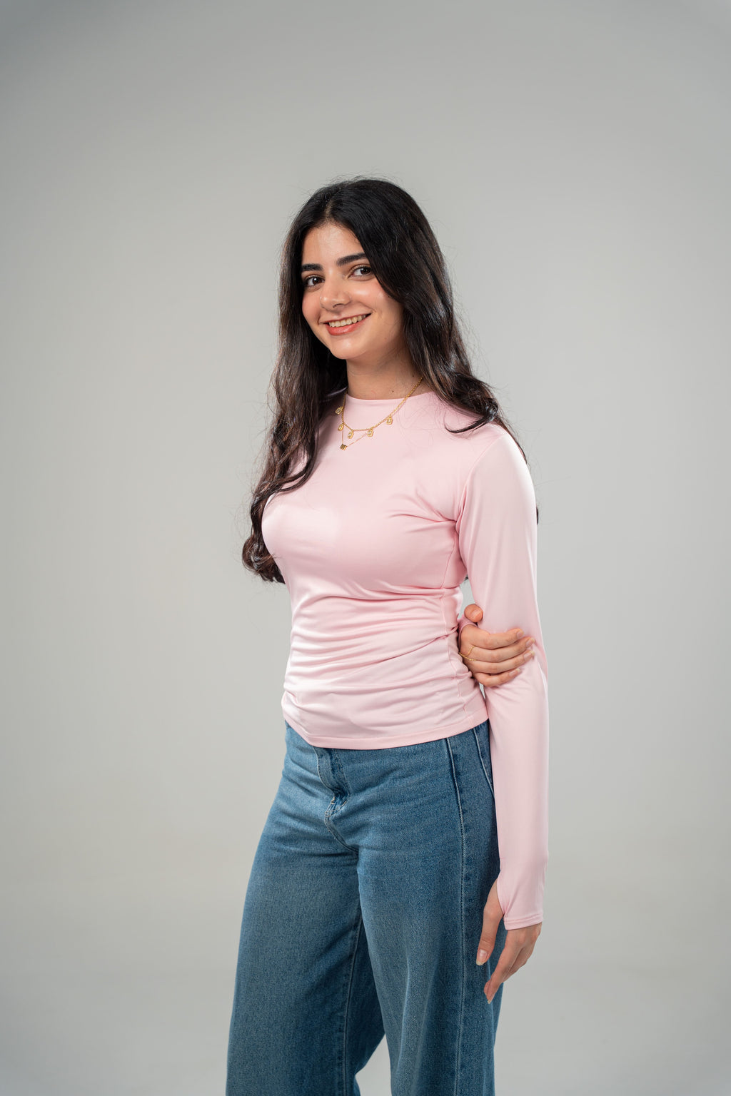 Crew Neck Long Sleeve