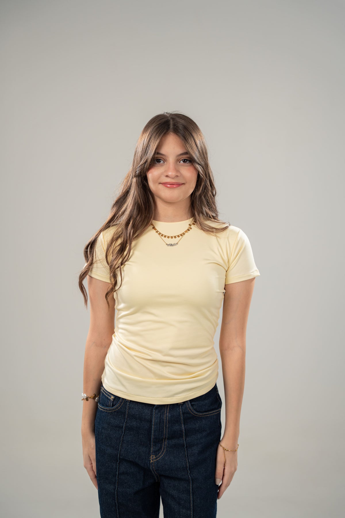 Crew Neck Short Sleeve