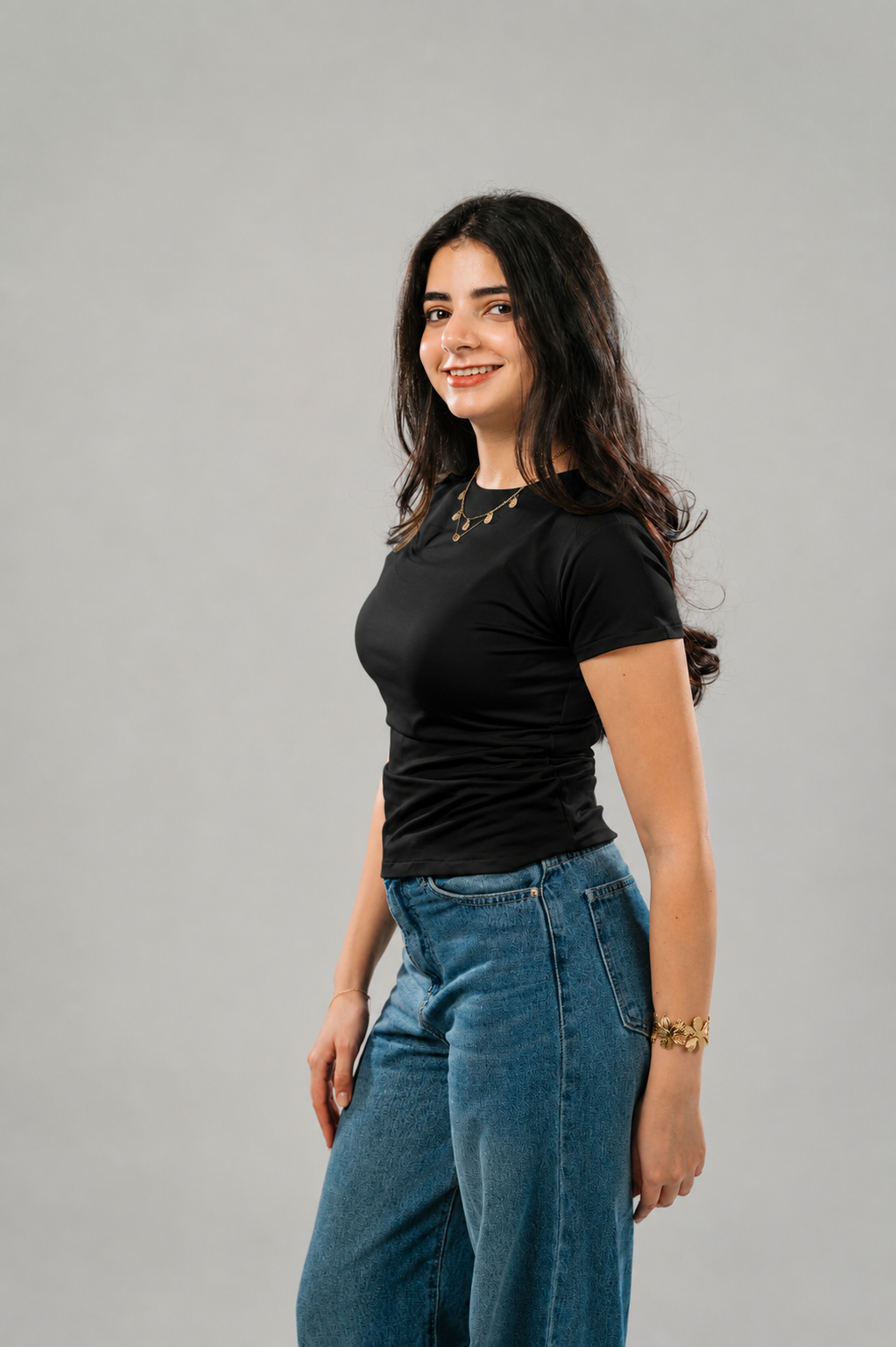Crew Neck Short Sleeve