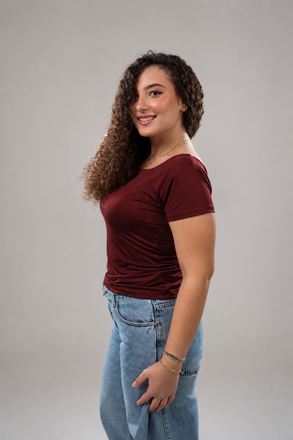 Square Neck Short Sleeve