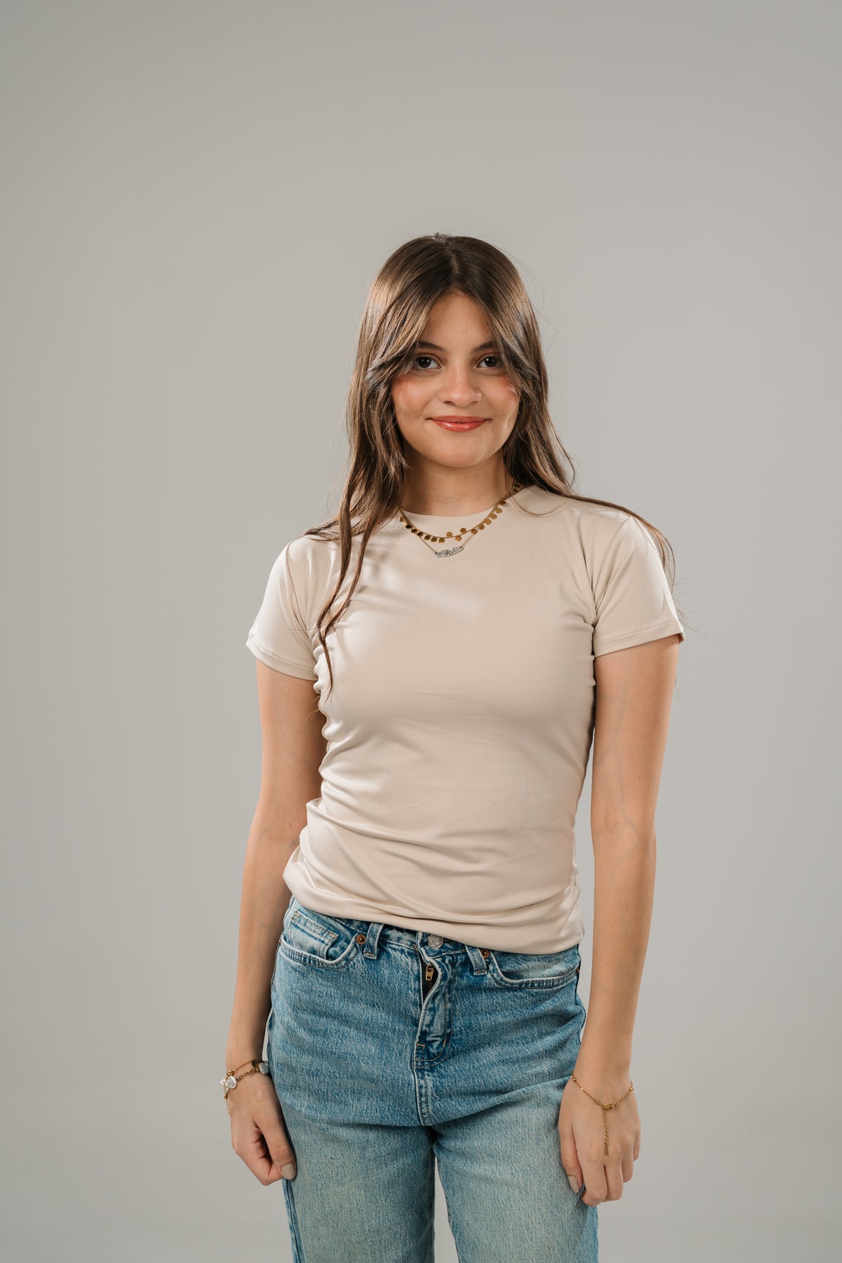 Crew Neck Short Sleeve