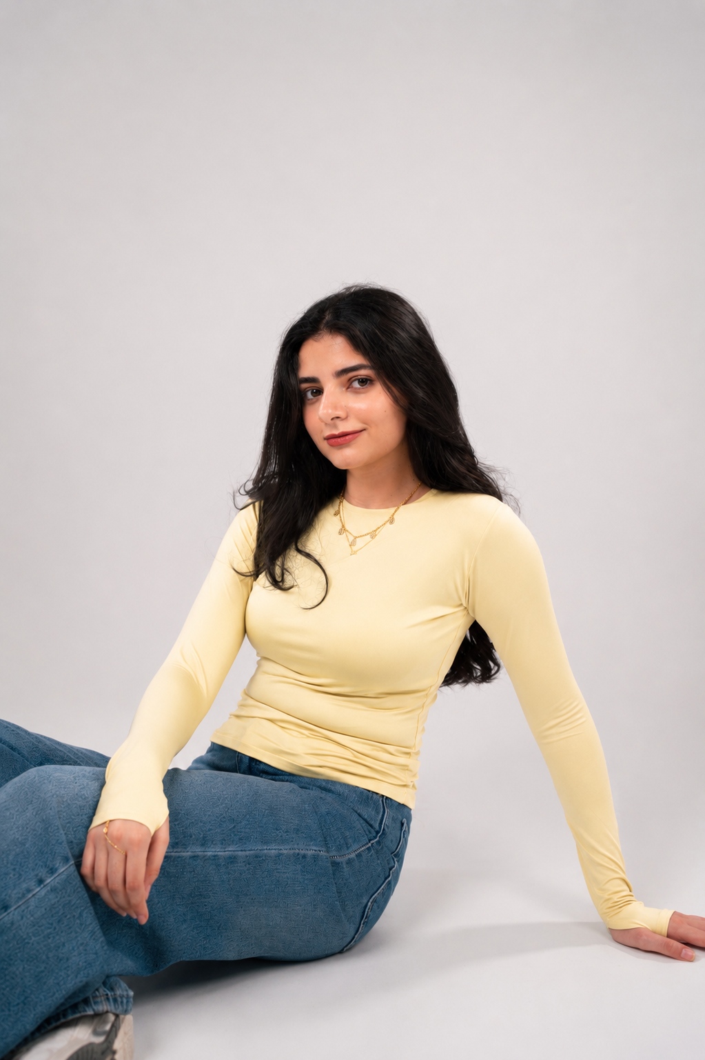 Crew Neck Long Sleeve
