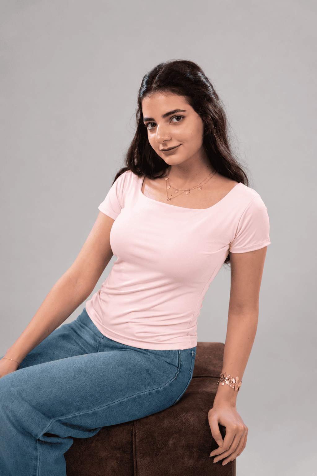 Square Neck Short Sleeve