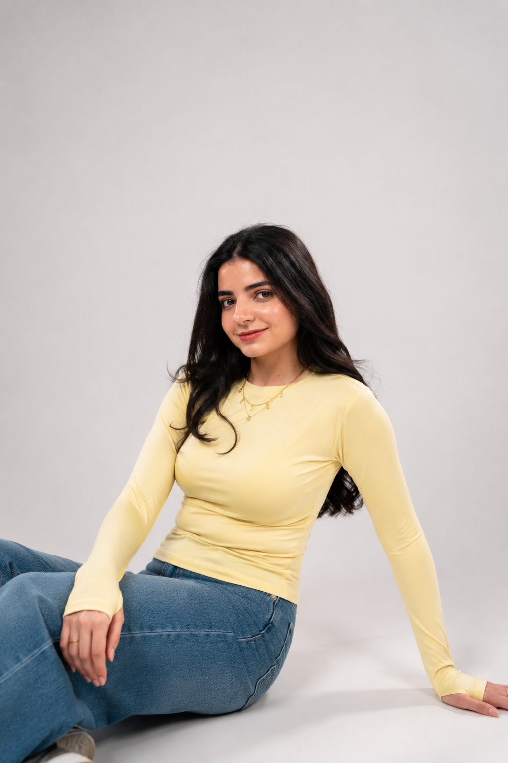 Crew Neck Long Sleeve