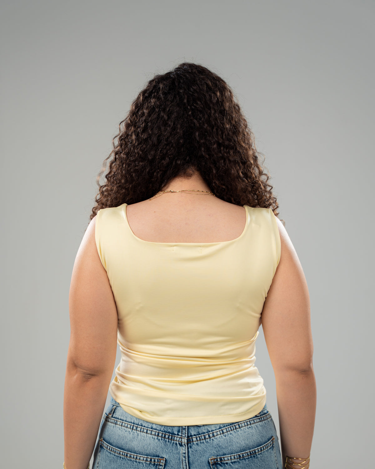 Square Neck Cut Top