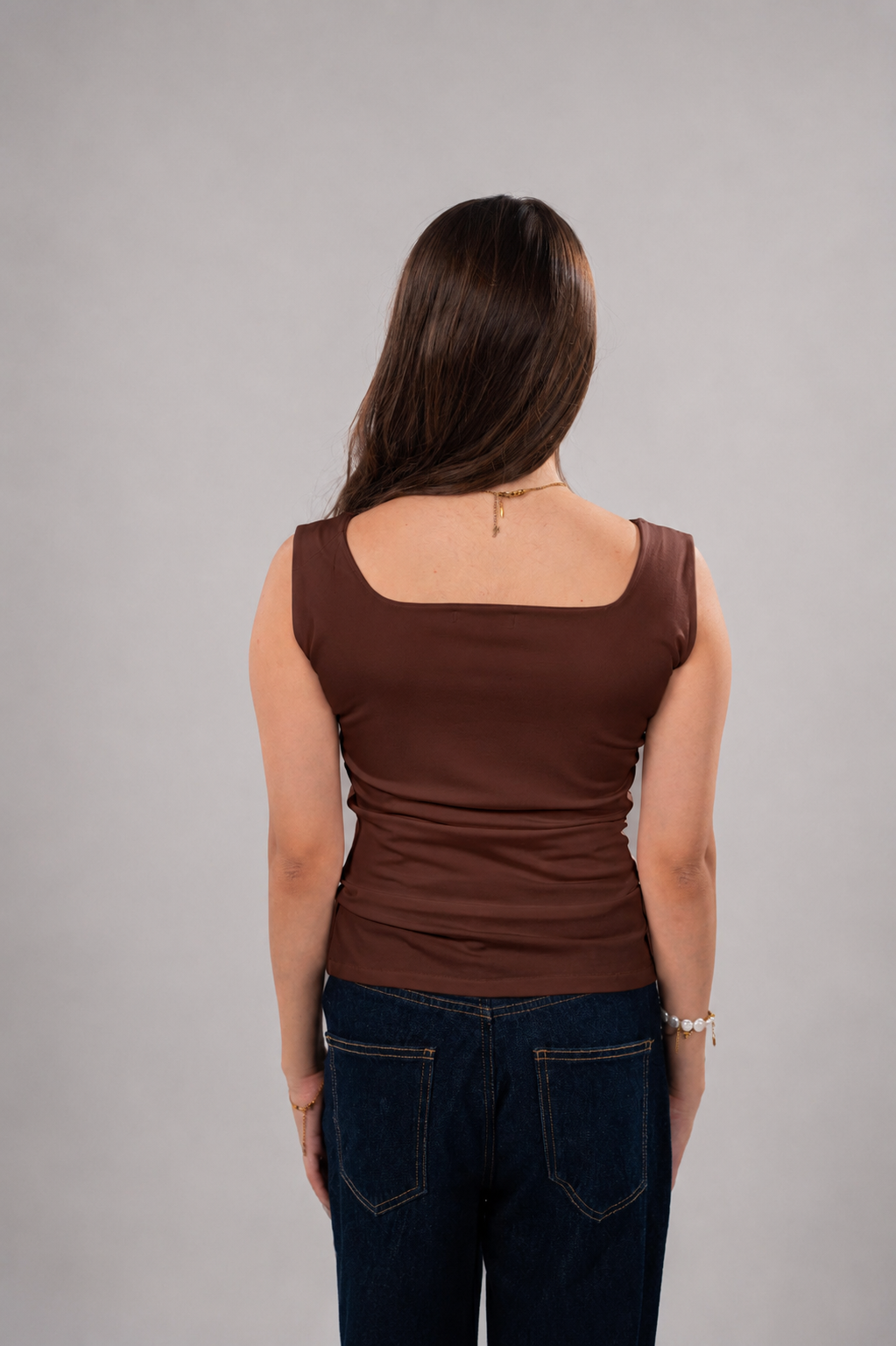 Square Neck Cut Top