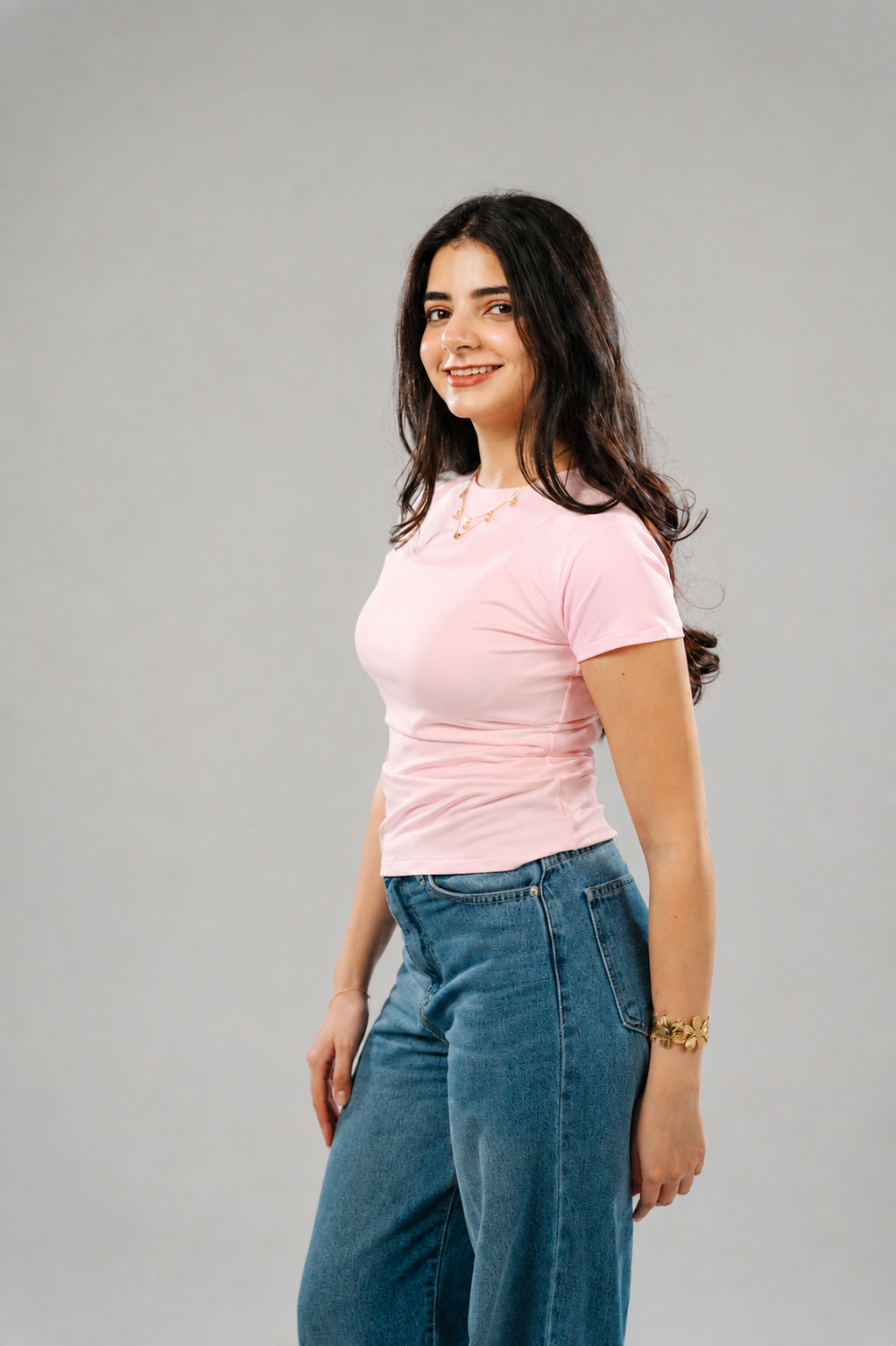 Crew Neck Short Sleeve