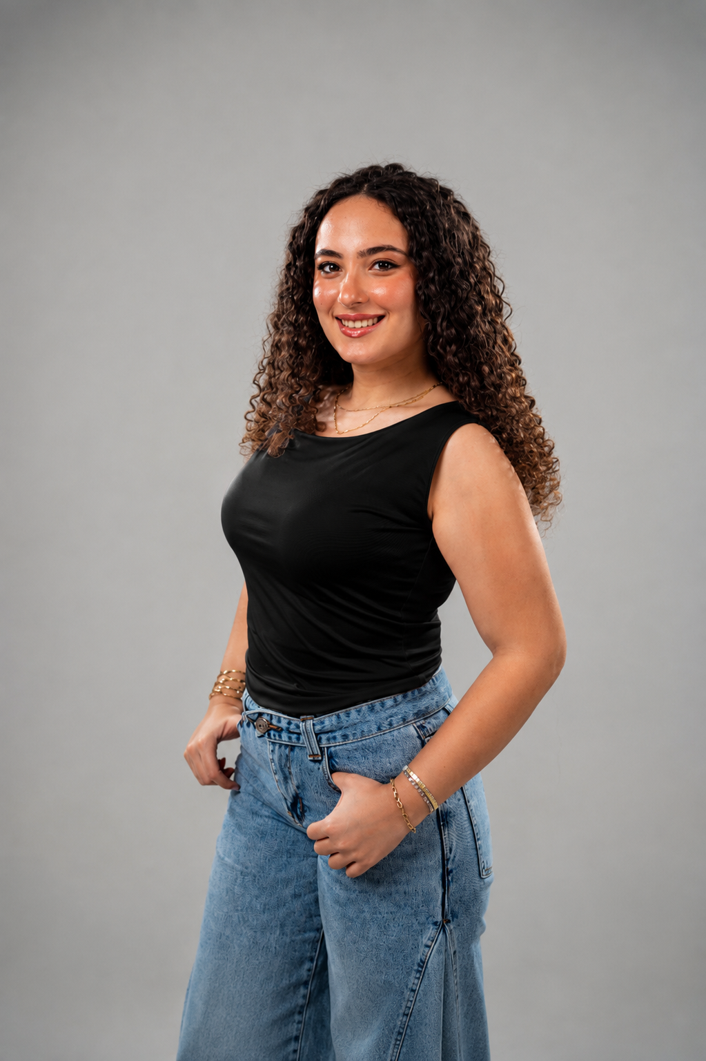 Square Neck Cut Top