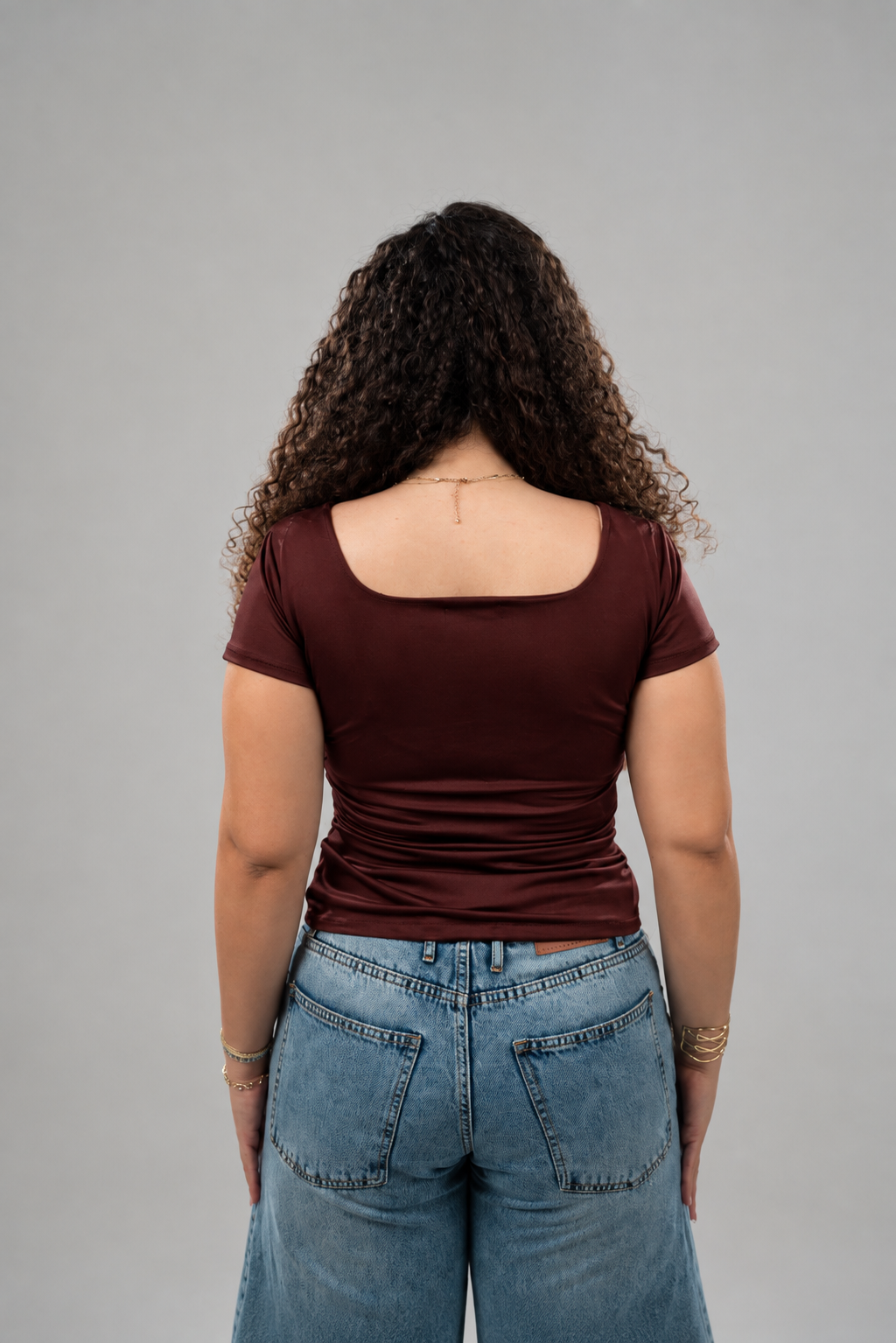 Square Neck Short Sleeve