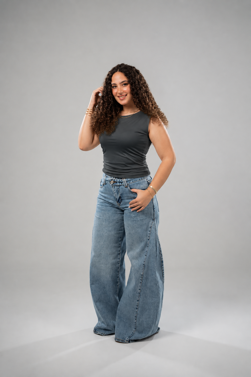 Square Neck Cut Top