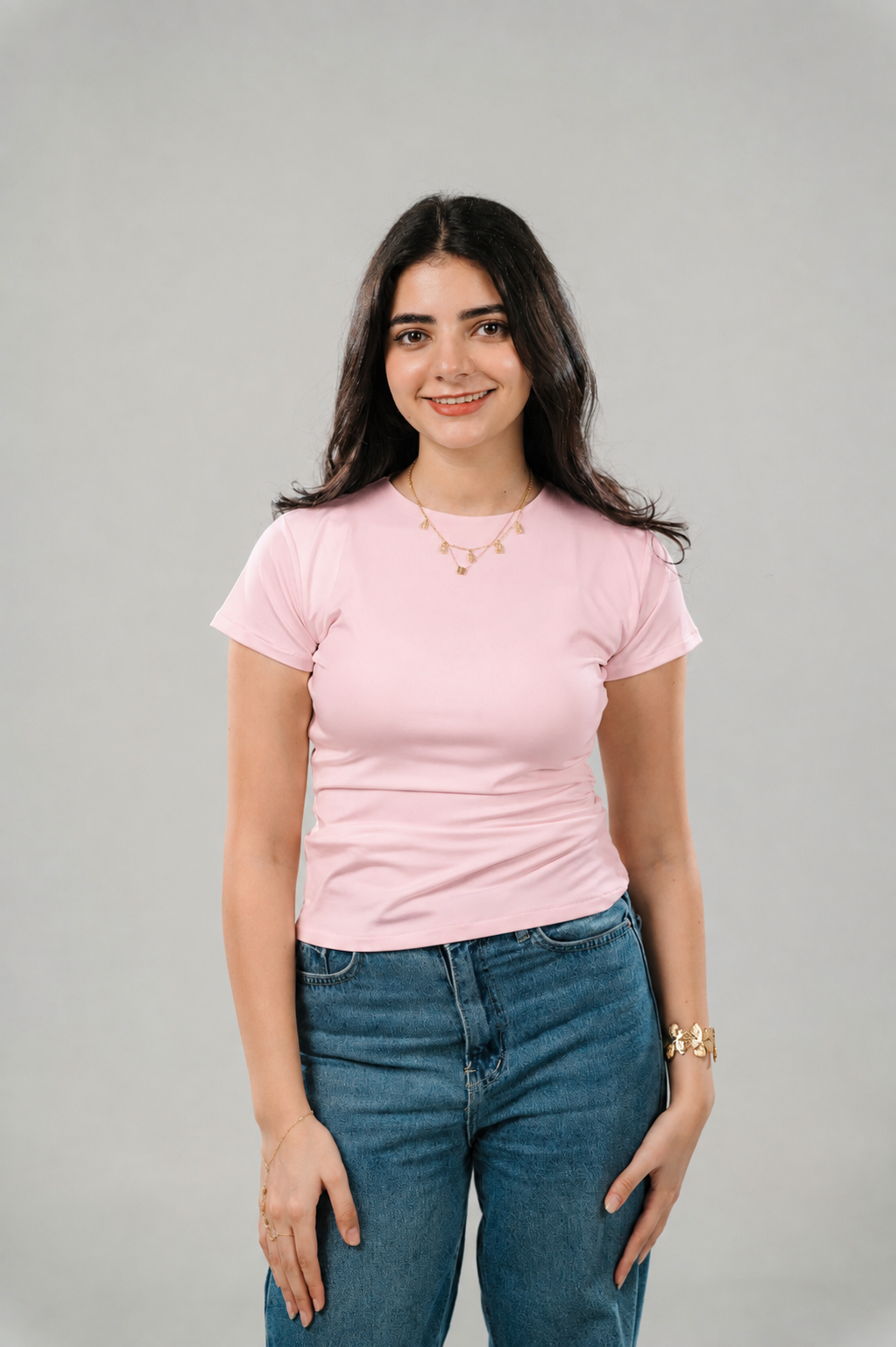 Crew Neck Short Sleeve