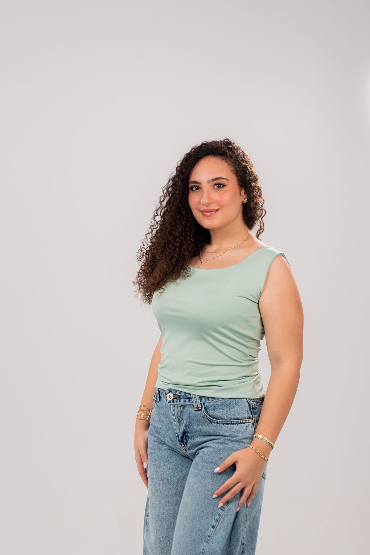 Square Neck Cut Top